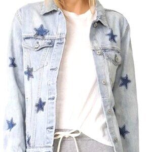 Rails Star Denim Jean Jacket Women Size XS